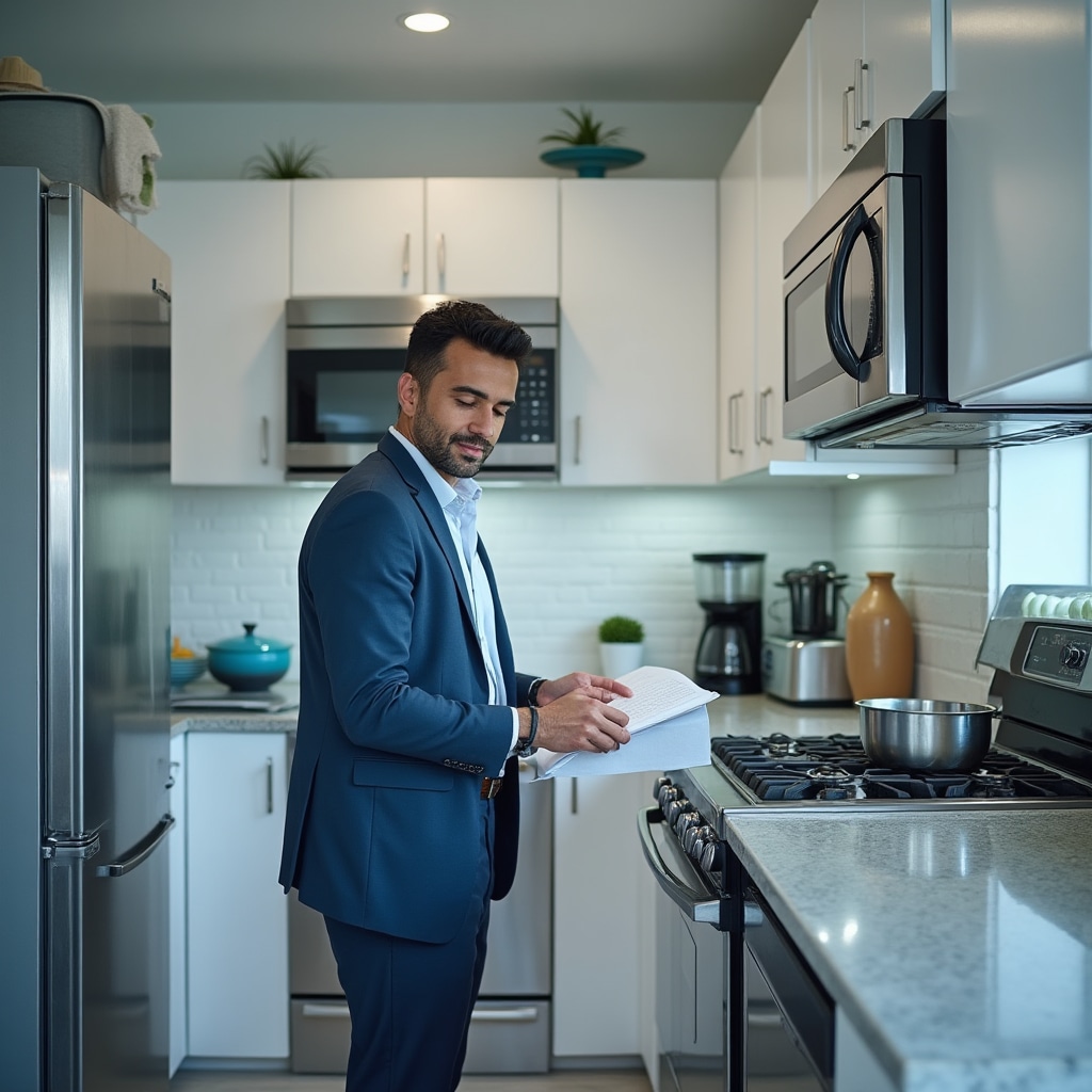 Fully equipped kitchen ready for guests